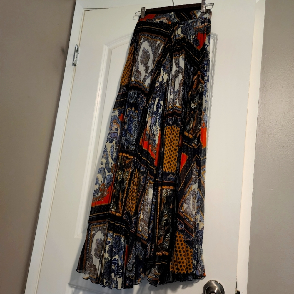 3 for 30 - H&M paisley floor length skirt